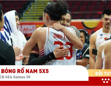 Đội Tuyển Bóng Rổ Nam 5×5 Lần đầu Giành HCĐ SEA Games