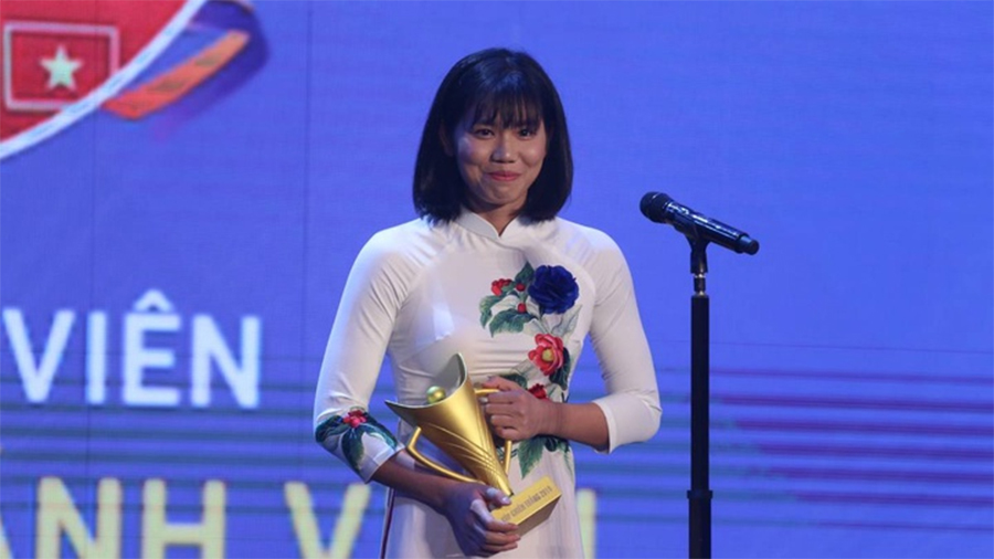 Danh Sách Nữ VĐV Của Năm đạt Giải Thưởng Cúp Chiến Thắng