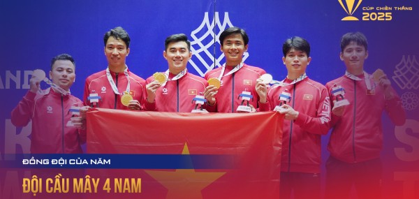 Đội tuyển 4 nam cầu mây