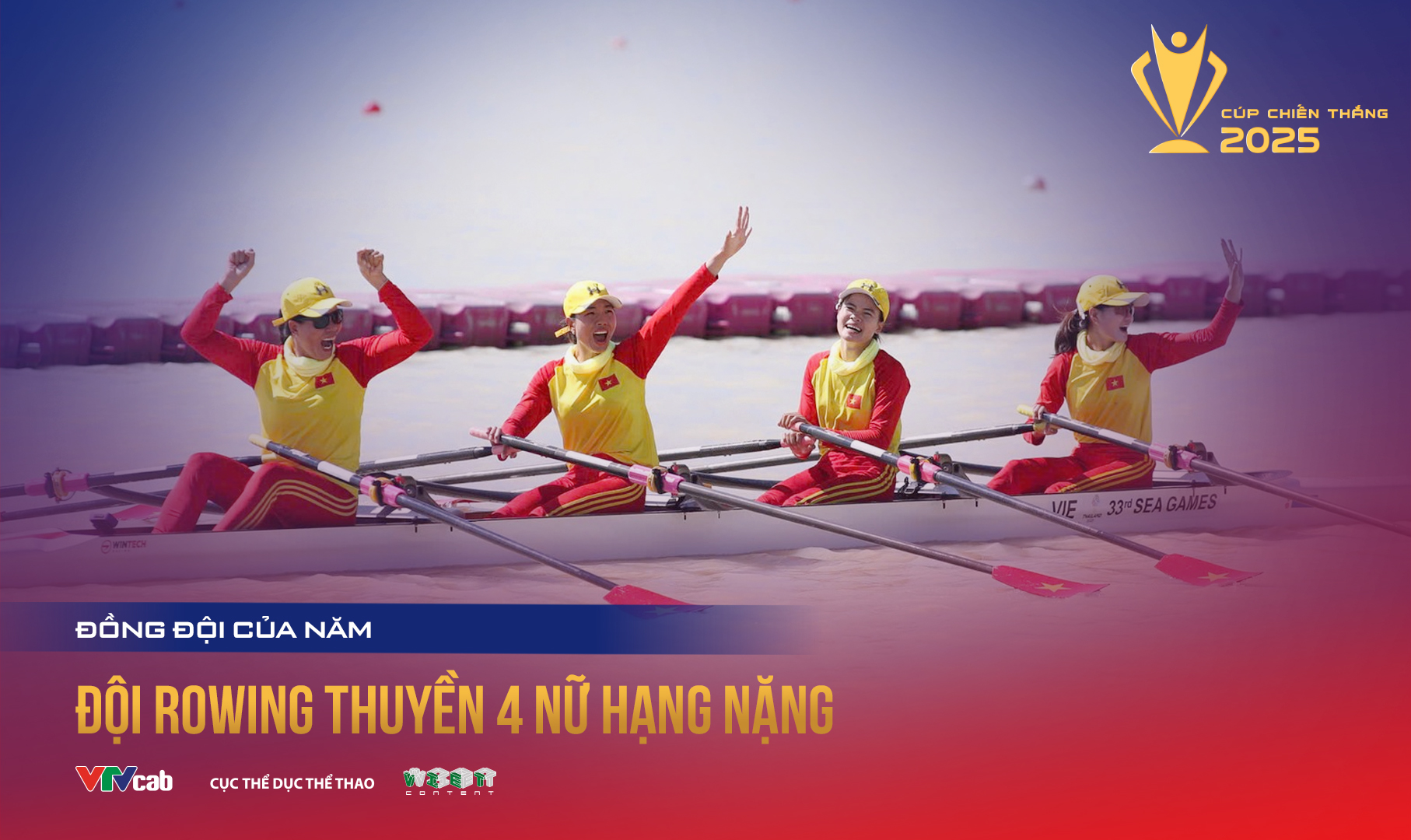 Đội Hình Thuyền 4 Nữ Hạng Nặng Rowing