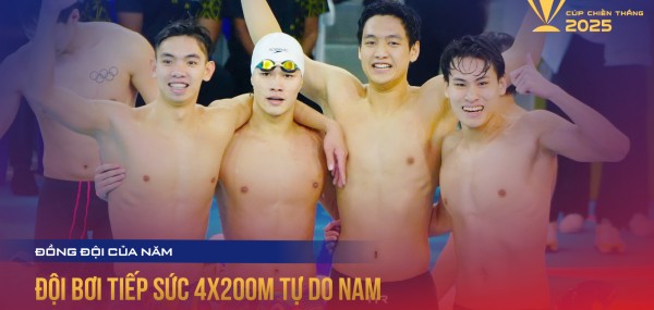 Đội hình bơi tiếp sức 4 x200m tự do nam
