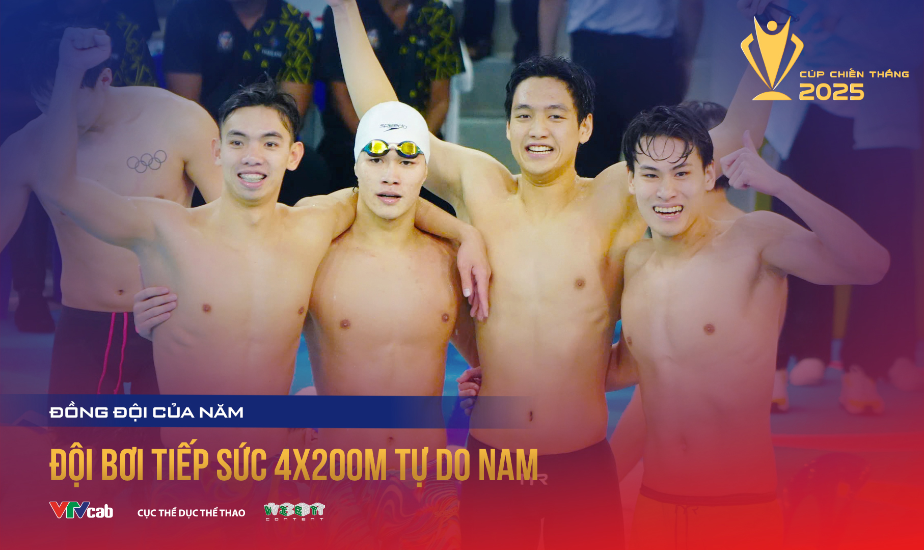 Đội Hình Bơi Tiếp Sức 4 X200m Tự Do Nam